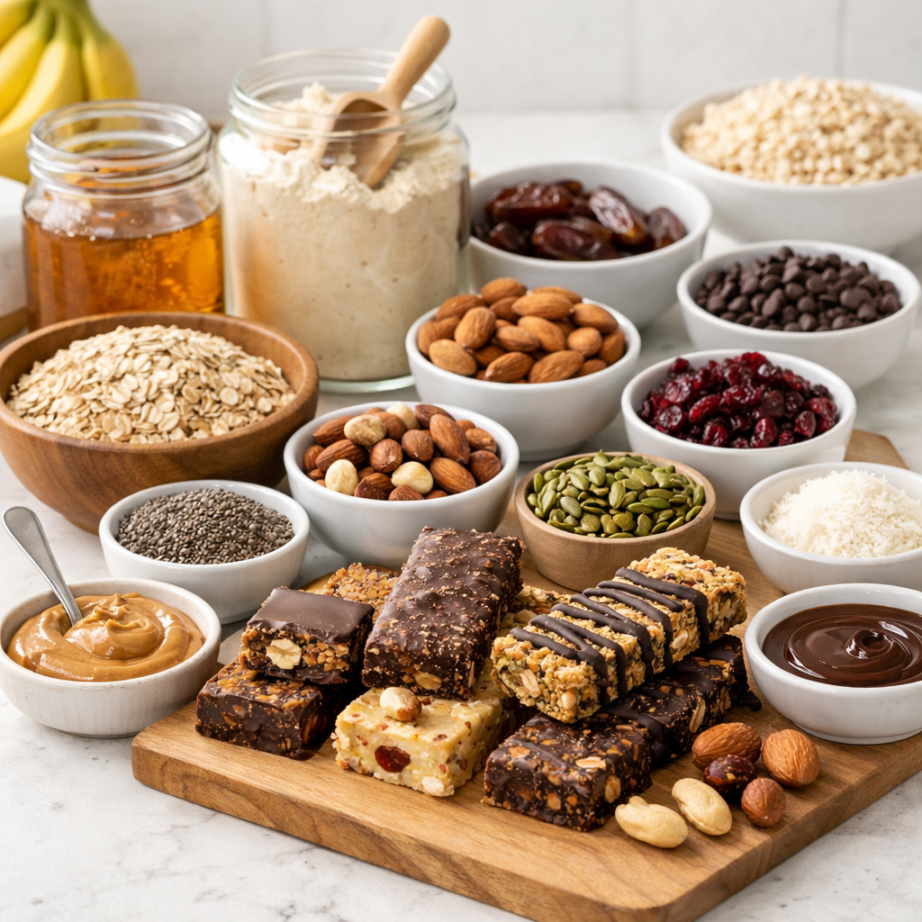 Quels ingrédients choisir pour vos barres protéinées maison ?